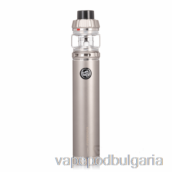 Vape 10000 Дръпки Freemax Twister 2 80w Starter Kit Silver